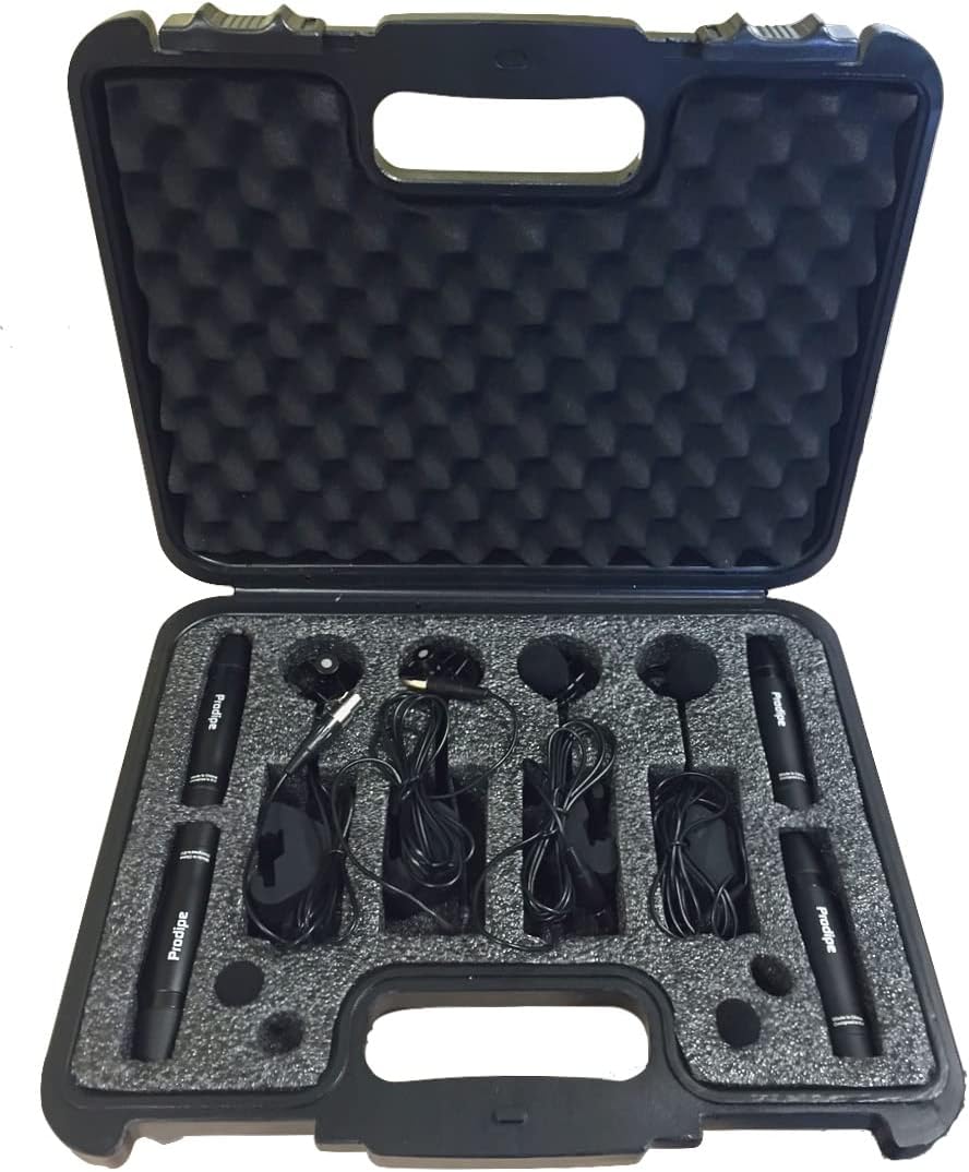 Prodipe DL-21 Set of 4 Microphones for Drum Set