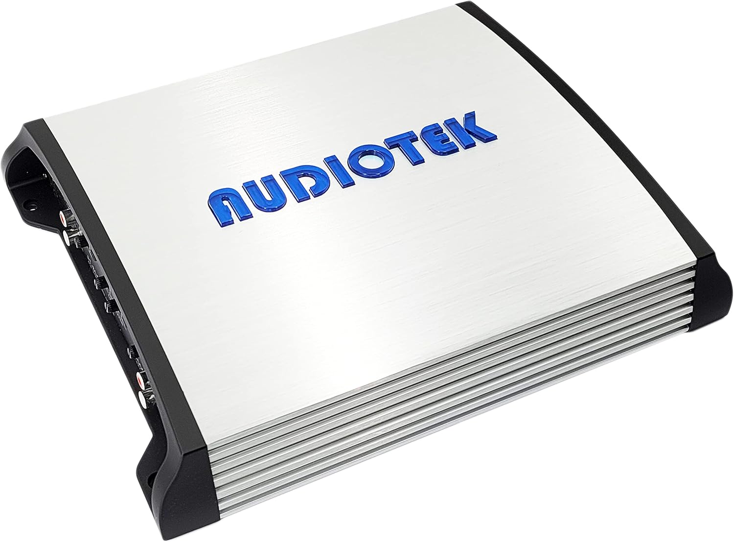 Audiotek AT804 4 Channel Stereo Car Amplifier - 1000 Watts, 2 Ohm Stable, LED Indicator, Full Range, Class AB, MOSFET Power Supply, Great for Speakers