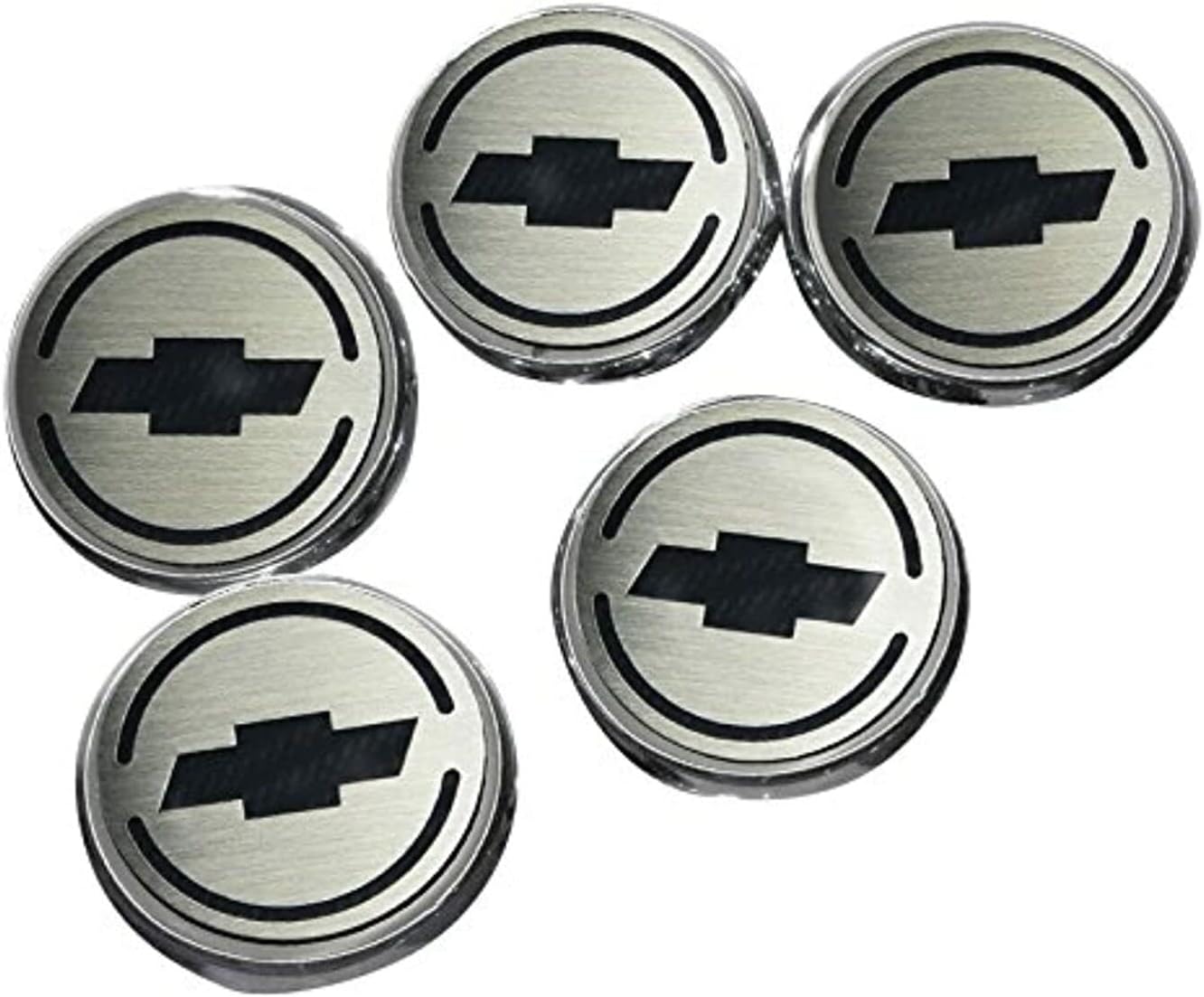 American Car Craft 043096-BLK Black Cap Cover Set, 5 Piece (Bowtie Carbon Fiber Automatic Cf)