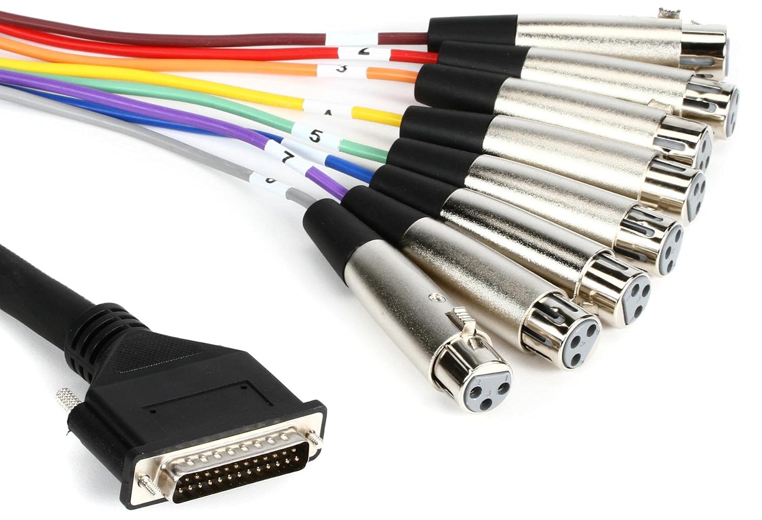 Hosa DTF-807 Balanced Snake, 7 m