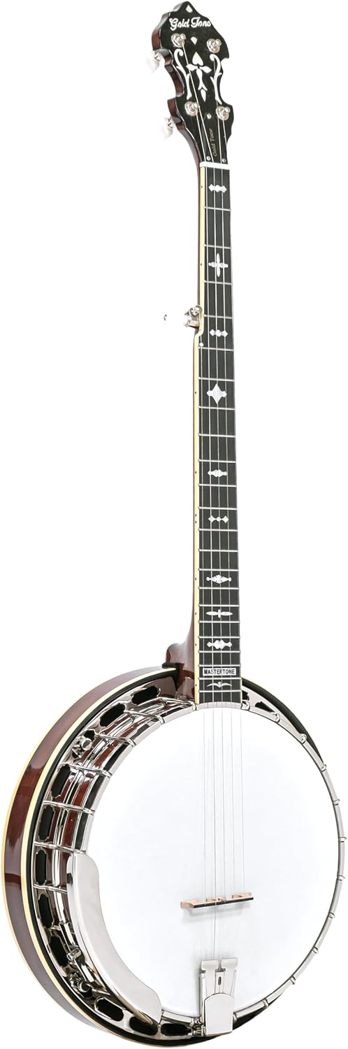 Gold Tone, 5-String Banjo, Gold,Brown (OB-3)