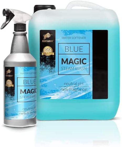 FORTADOR BLUE MAGIC Wash, Varnish Gloss, Car Wash, Better Protection, Safe for Cars, for washing Motorhomes, Motorbikes, Boats and Planes