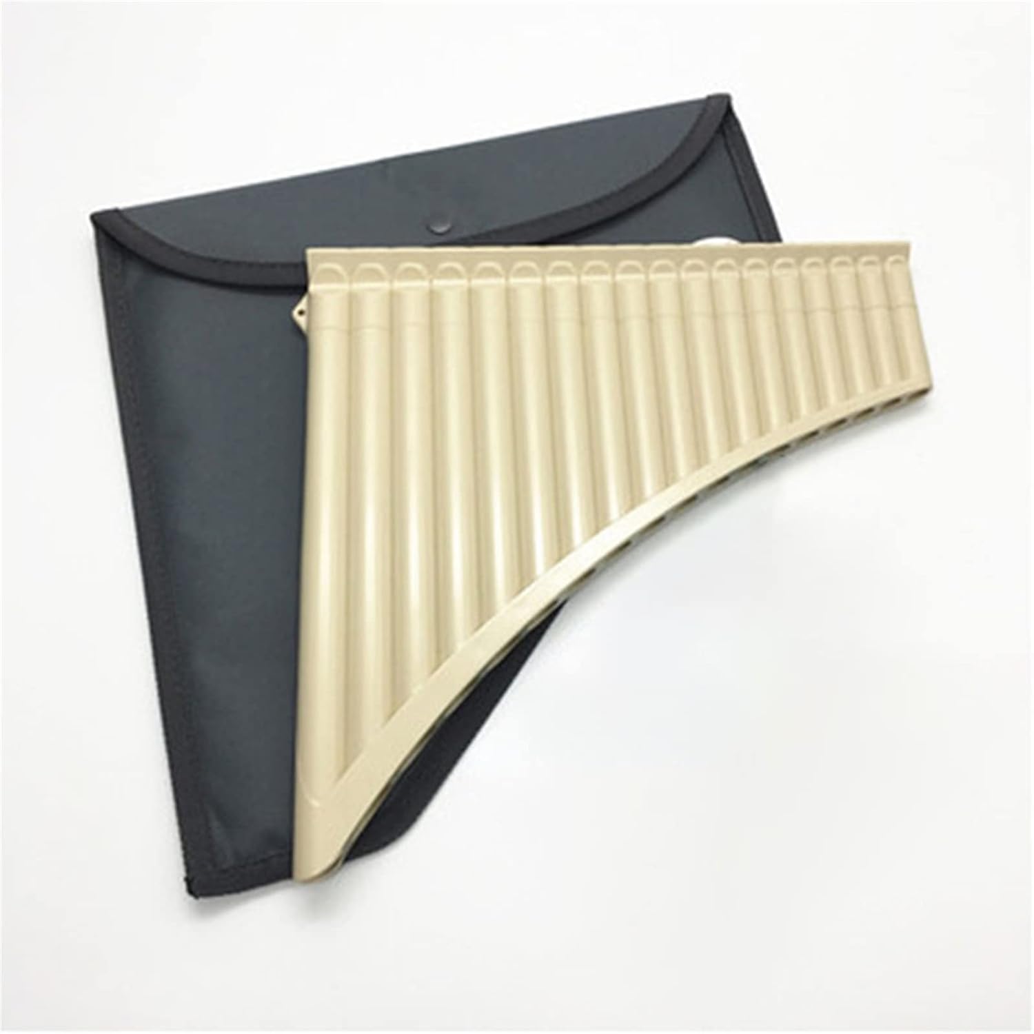 PanPipes Woodwind Instrument 16-Pipe Pan Flute is Suitable for Beginners and Adults to Play Musical Instruments (Color : 18 Tubes)