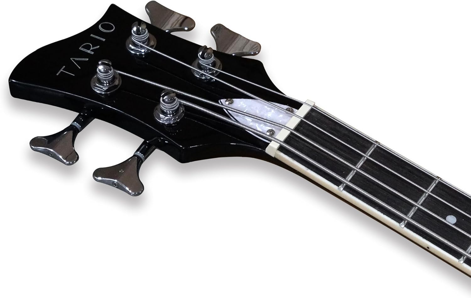 TARIO Violin Bass Guitar Sunburst Basswood Body Hard Maple Neck