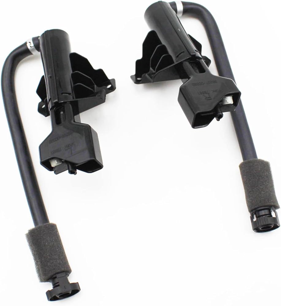 Headlight Car Accessories Headlight Washer Nozzle Cover Set 85208-30031 85207-30031 for Lexus Gs300 Gs350 Gs430 Gs450h Gs460 2006-2011 2pcs