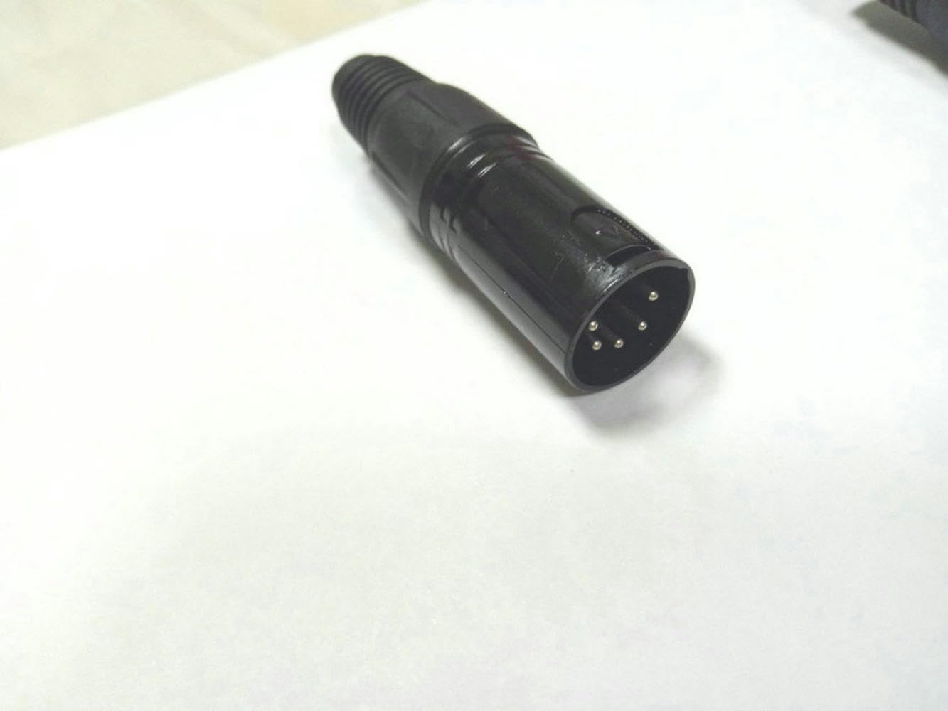 for 100 Pair 5 Pin XLR Microphone Plug Audio Cable Connector