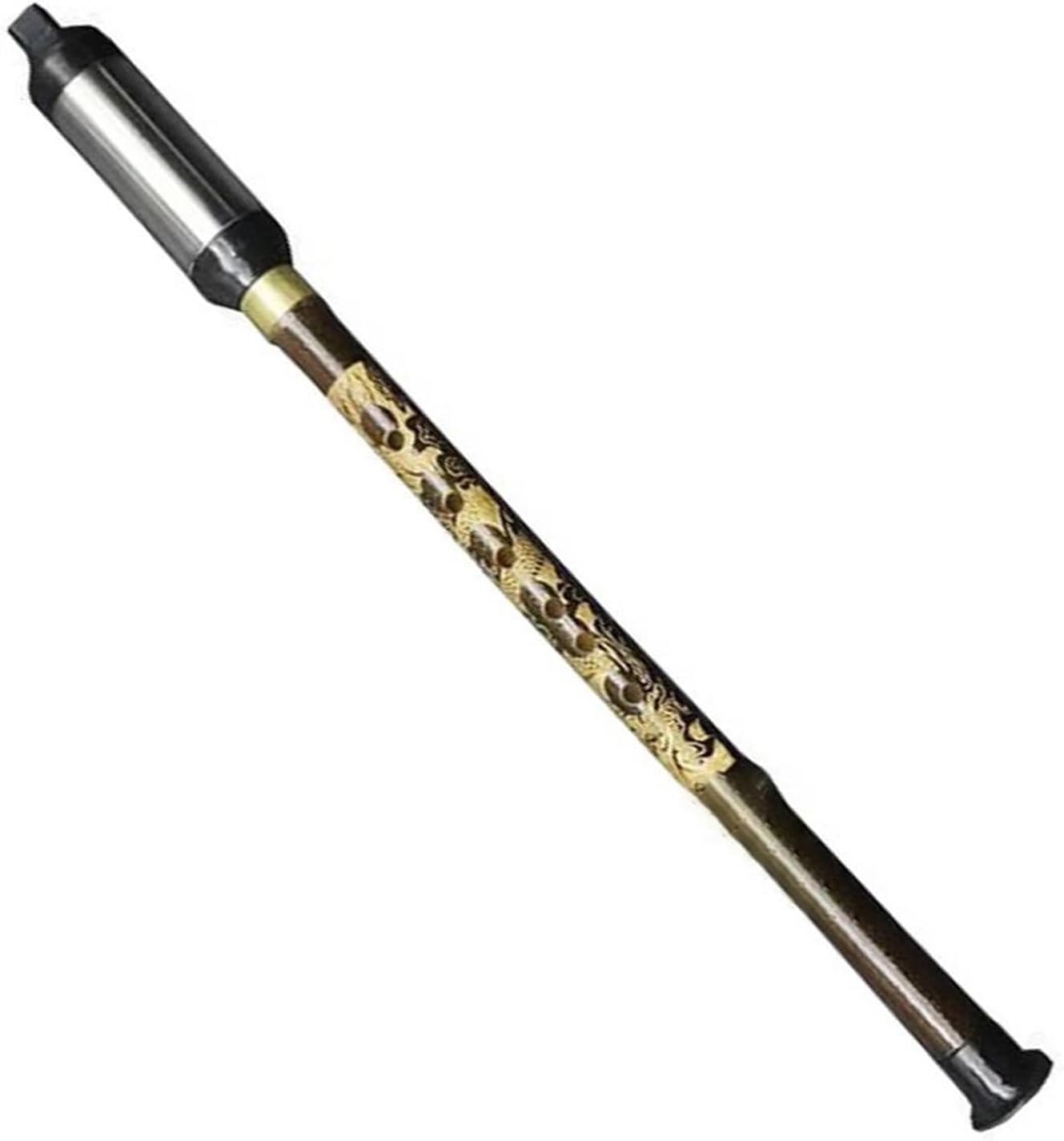 Flute Bawu F Key With Pattern Woodwind Instrument Suitable For Beginners(G Key)