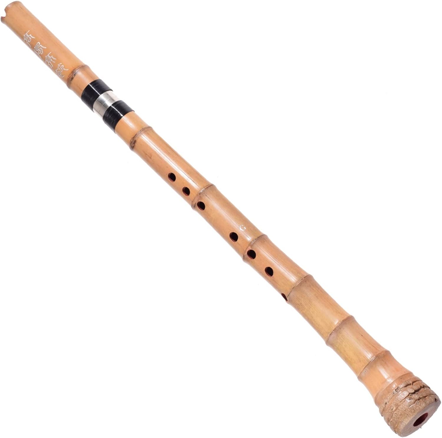 TSTS Chinese Bamboo Flute Chinese Bamboo Flute Student Traditional Woodwind Musical Instrument Vertical Flute G Key 8 Hole Beginnger
