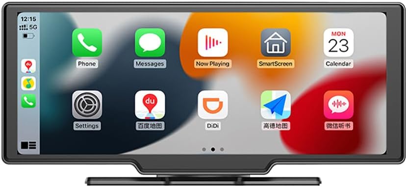Car Radio Stereo Bluetooth 10 inch Touchscreen CarPlay Android Auto WiFi Wireless carplay Built-in DVR AHD Camera FM Transmission