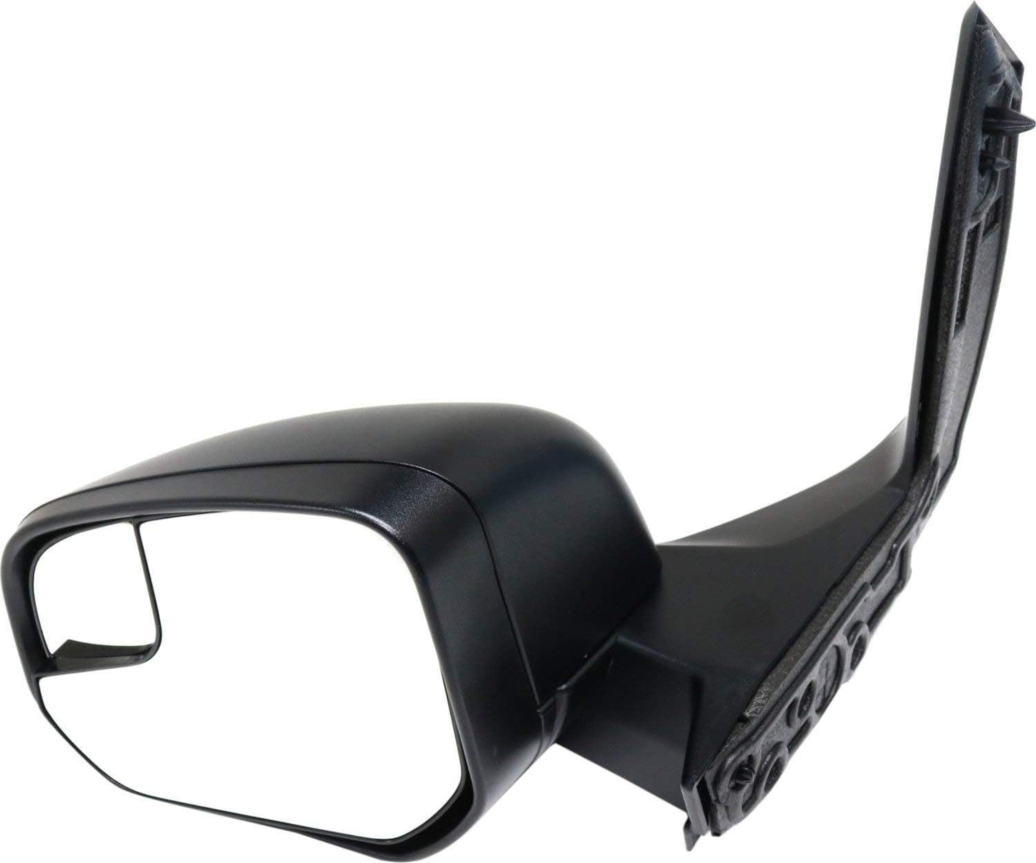 Kool Vue Driver Side Blind Spot Mirror for Ford Transit Connect 2014-2022, Textured With Spotter Glass