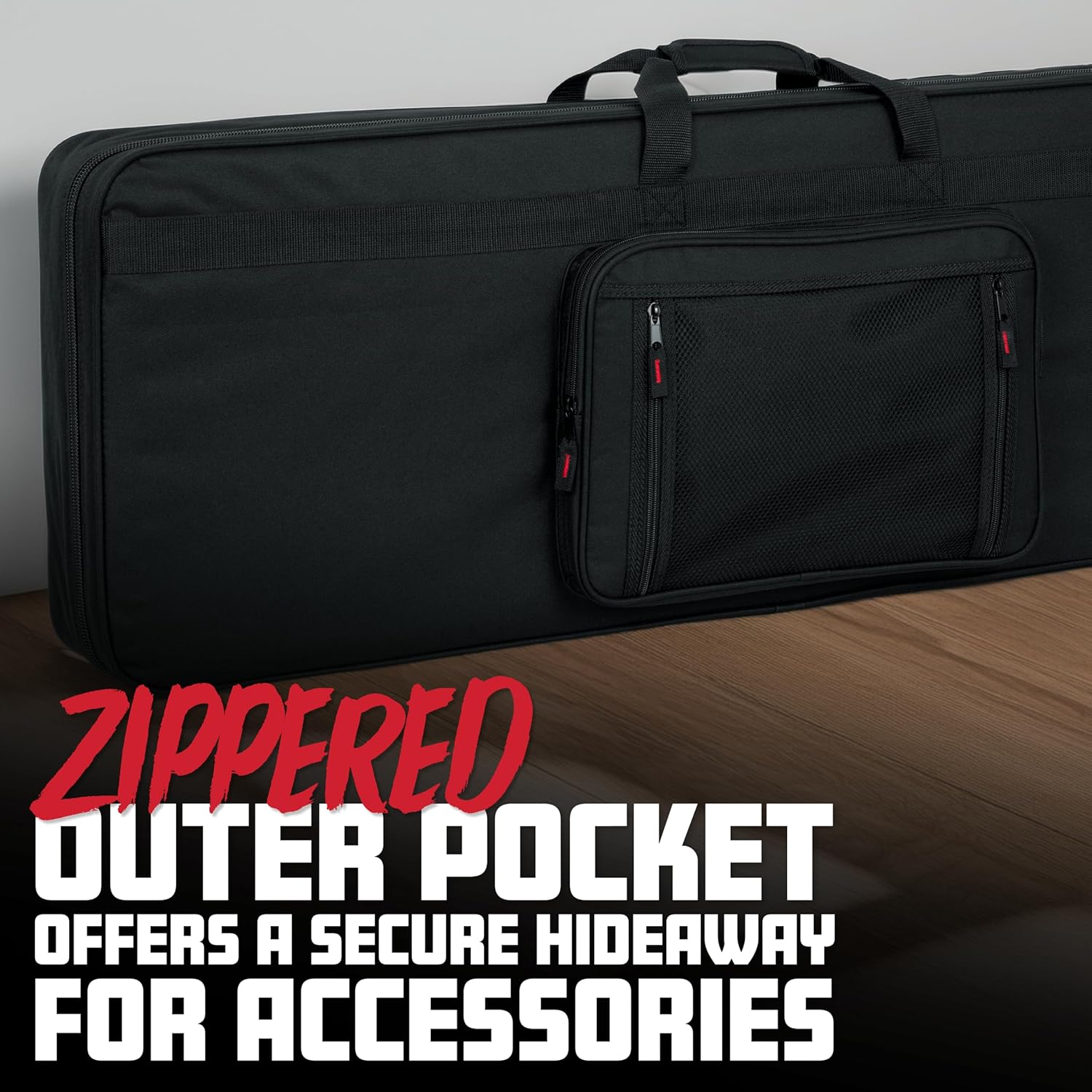 Gator Cases Lightweight Polyfoam Guitar Case for Electric Bass Guitars; (GL-BASS)