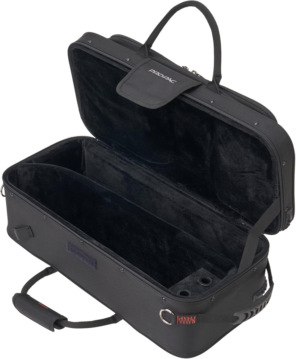 Protec Trumpet Rectangular PRO PAC Case with Mute Storage Compartment, Model PB301 Black