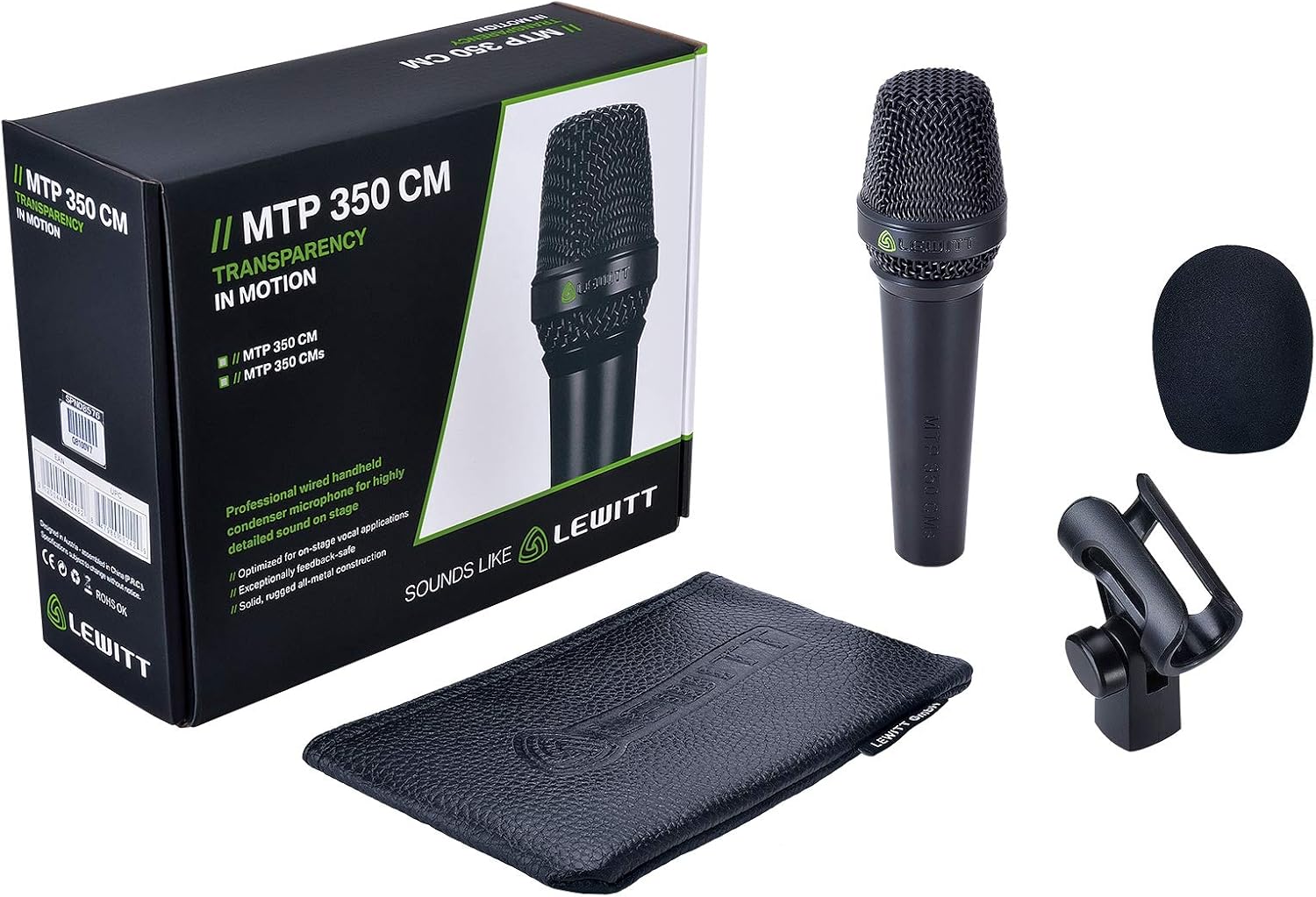 LEWITT MTP350CM Cardioid Handheld Condenser Mic