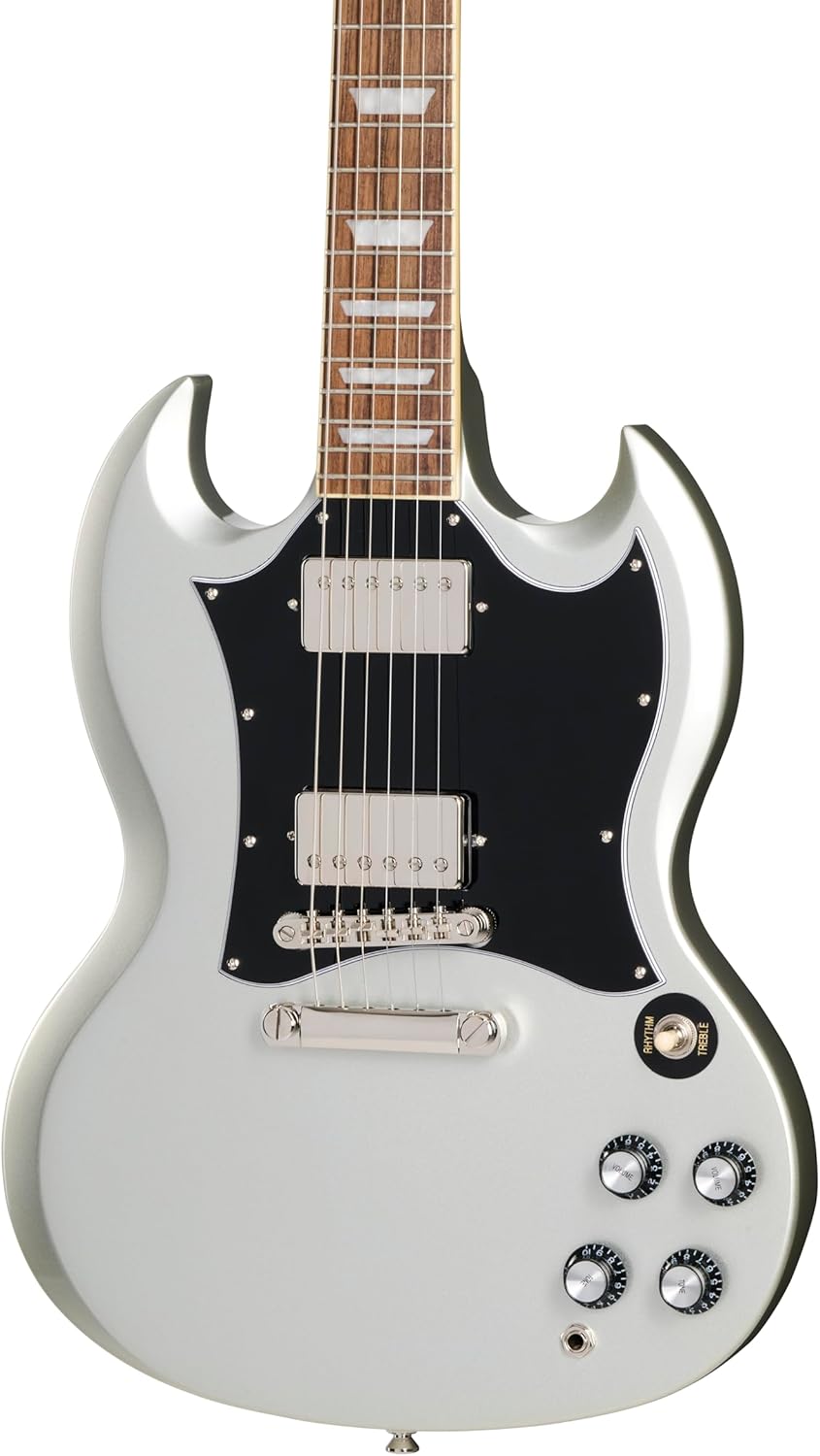 Epiphone Inspired by Gibson SG Standard, Silver Mist with Bag