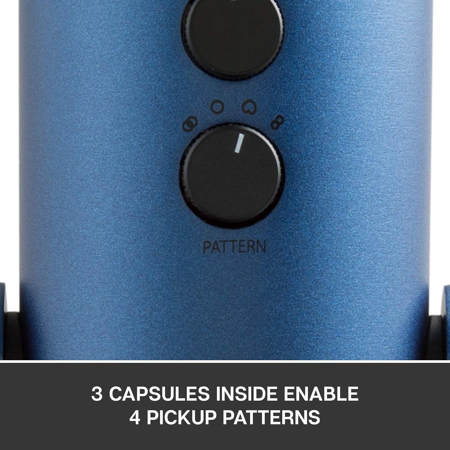 Blue Yeti USB Microphone - Midnight Blue (Renewed)