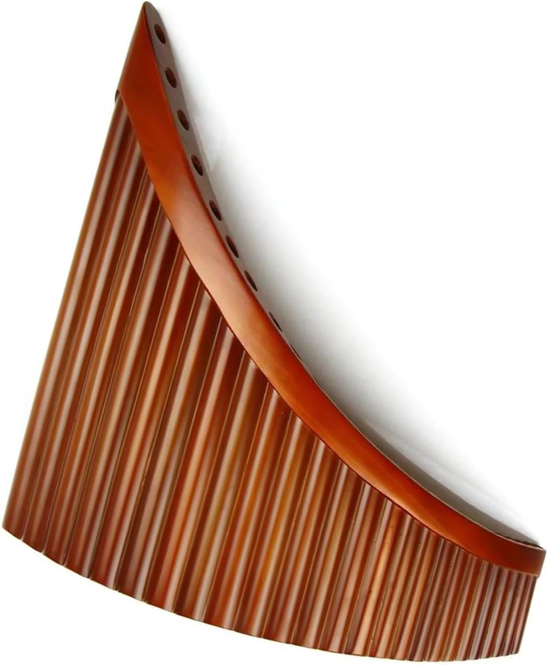 25 Pipe C Key Pan Flute Bamboo Pan Flute 25 Pipes C Key Woodwind Traditional Instrument(LEFT HAND)