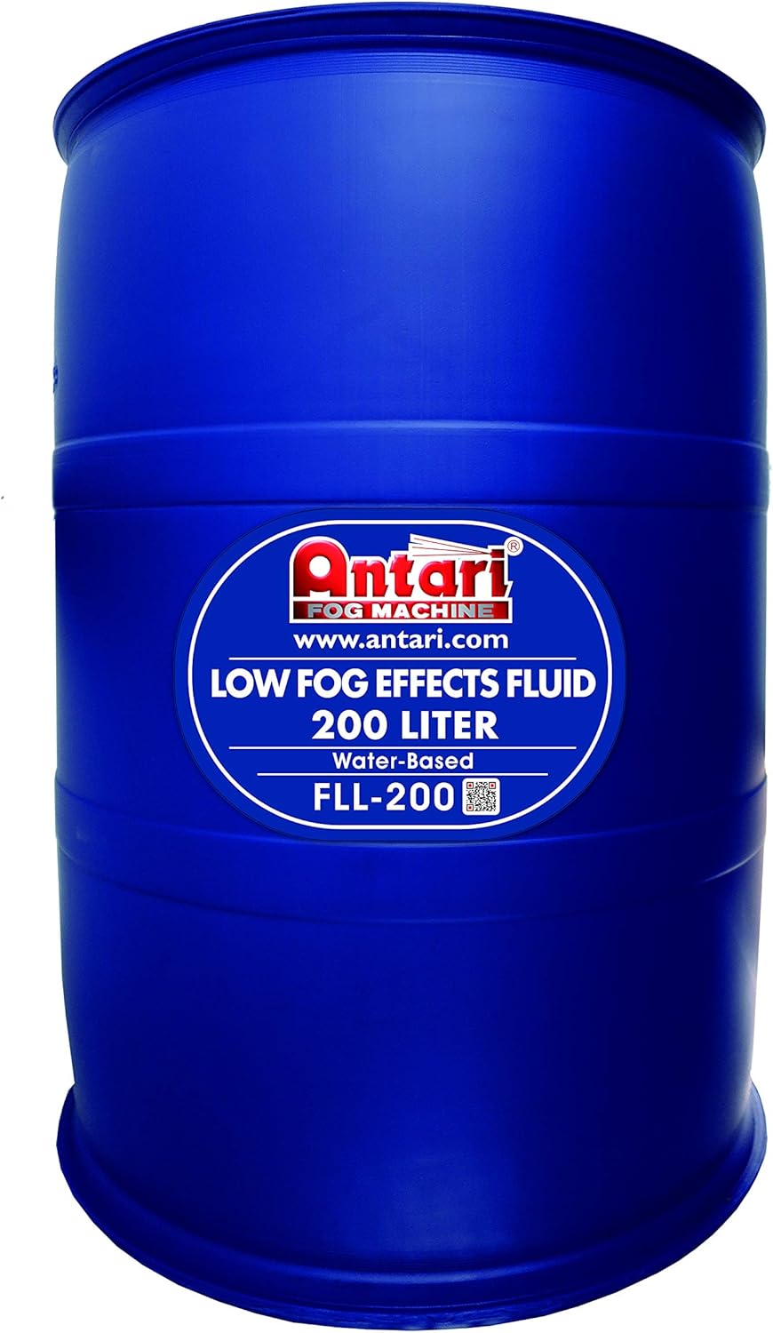 Antari FLL-200 Low Fog Effects Fluid, 200 Liters