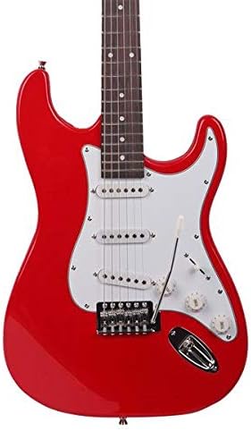 Home Rosewood Fingerboard Electric Guitar with Shoulder Strap/Guitar Bag/Picks/Cord/Hex Wrench Re 3-7 Days Delivery