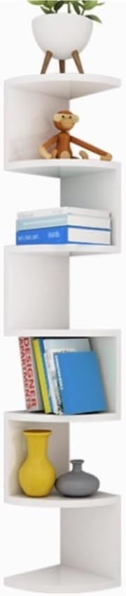 Corner Shelf for Home 7-Tier Corner Shelf Wall Mount Floating Shelves Wall Corner Shelves for Bedroom Living Room Bathroom Kitchen Office Corner Shelves Display Shelf(Color:C)