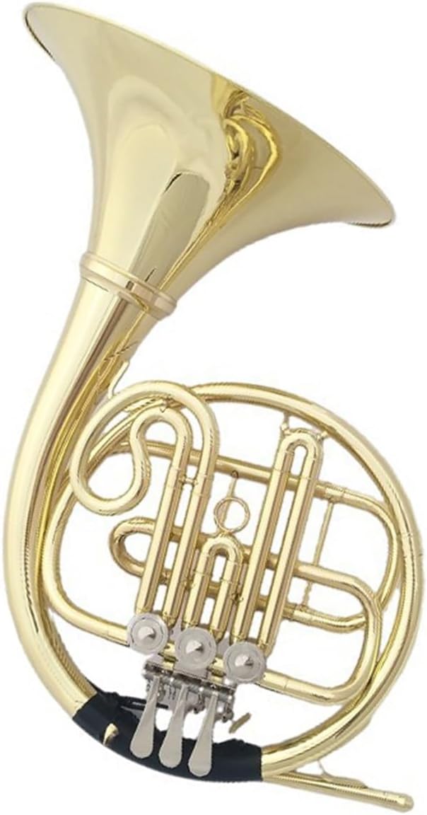 4 Key French Horn Three Key Single Row French Horn In B Key Gold Key Blowing Professional Performance Beginner