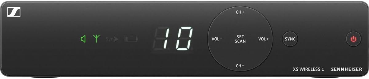 Sennheiser XSW 1-ME3-A Wireless Headmic Set, A Range 548-572 MHz,Black