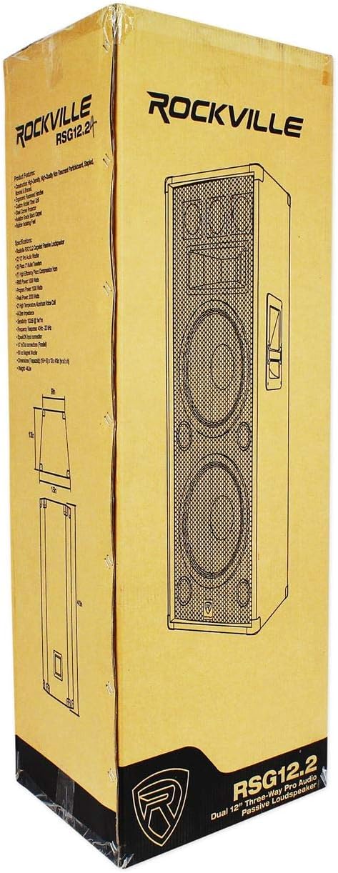 Rockville RSG12.24 Bundle: 2 x 12