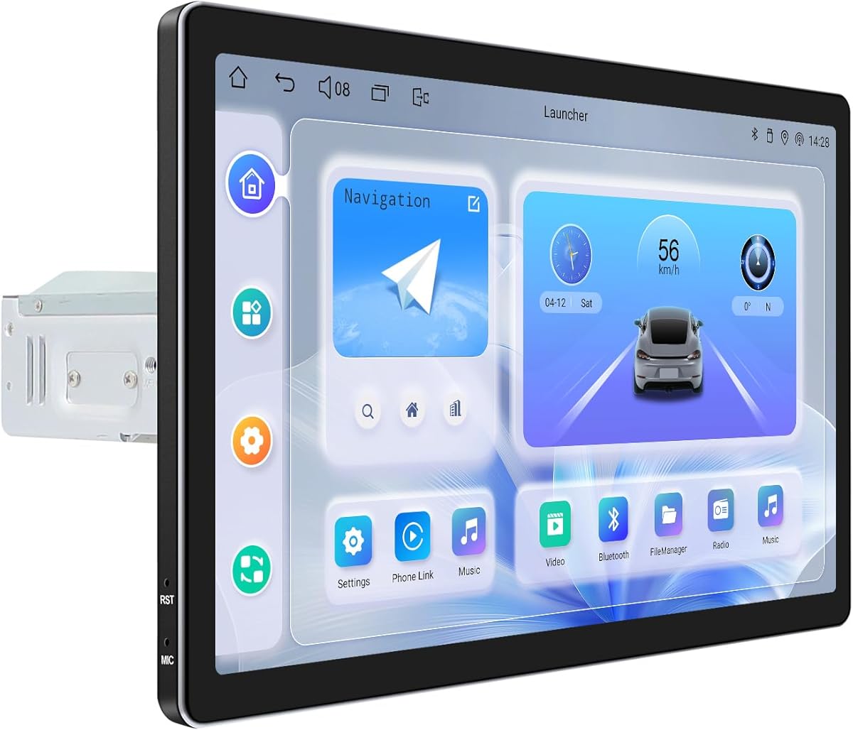 Joying Car Radio for Jeep Cherokee 2014-2018 Upgrade, Android 13 Head Unit 11.5 Inch QLED Touchscreen Stereo for 8.4