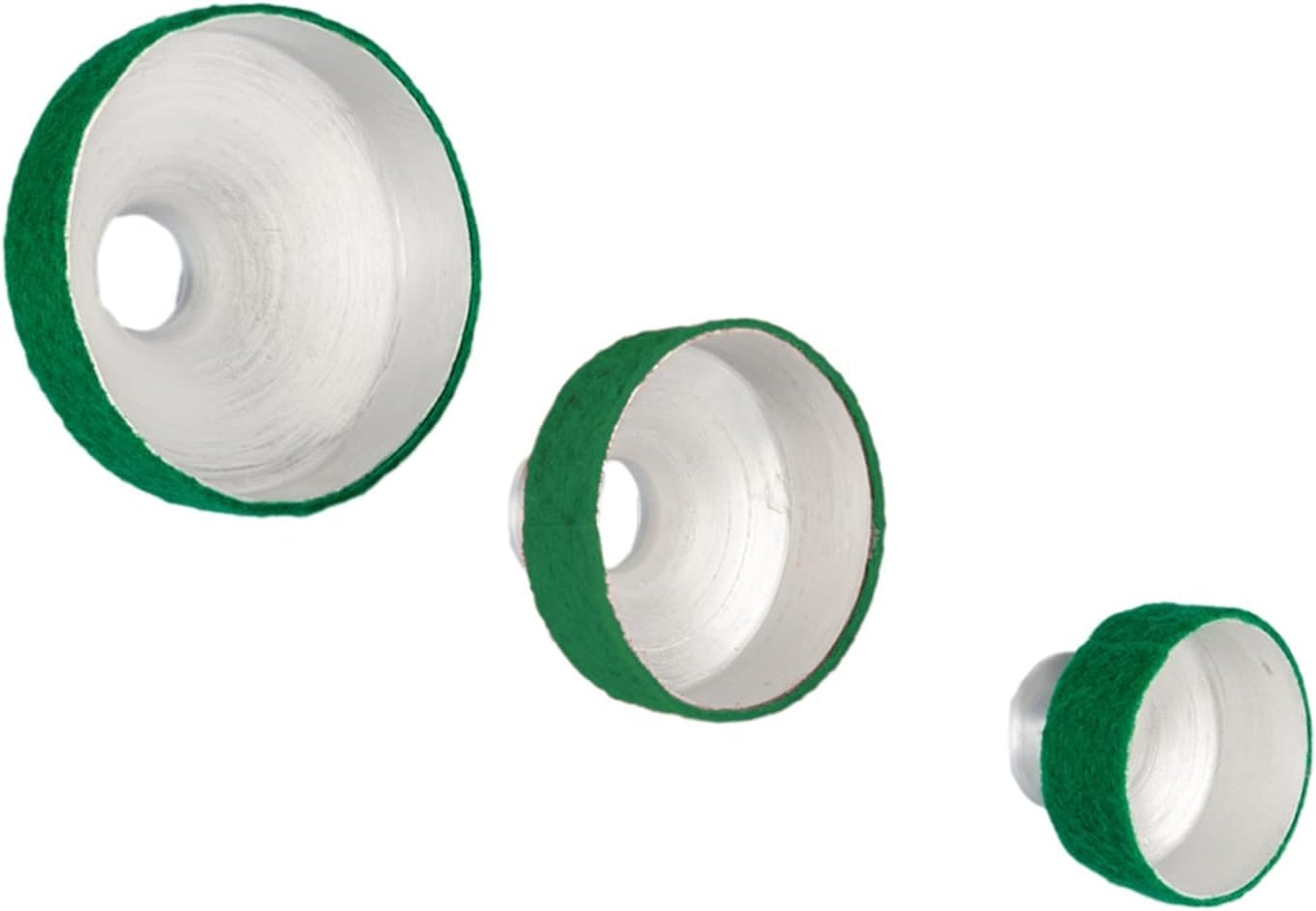 Saxophone Parts Aluminum Alloy Saxophone Mute 3Pcs Sax Sound Dampener Practice Silencer