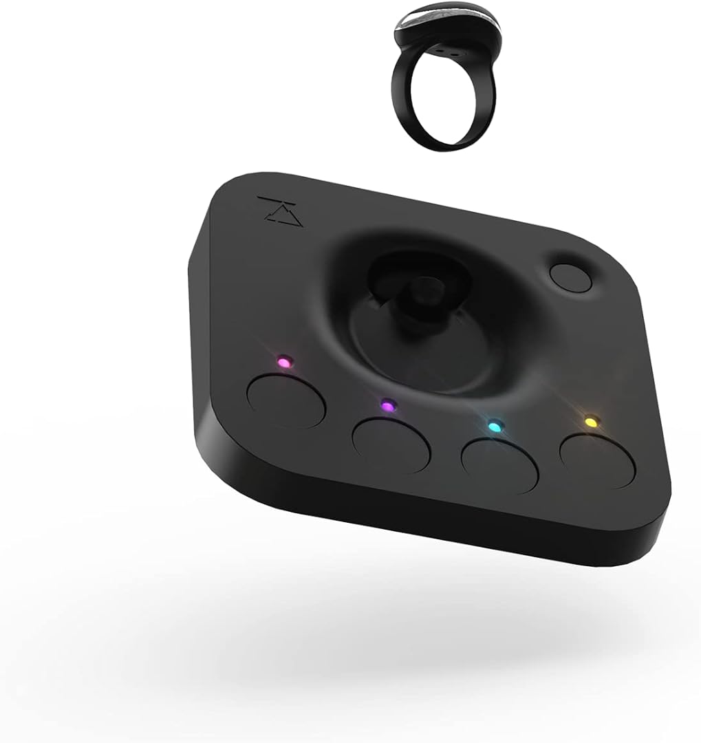 Neova MIDI Ring Controller with Hub. Advanced gesture MIDI controller with standalone CPU and nine ultra-low latency sensors (NEOVA) Distributed by Roland.