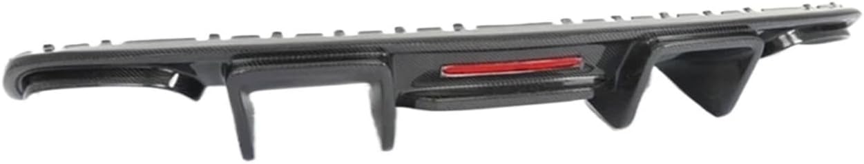 Compatible for Audi A6 S6 C7 2012-2015 Carbon Fiber Rear Lip SpoilerBumper Diffuser Car Accessories