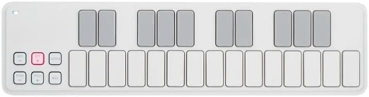 Slim USB MIDI Pad Controller with 16 Velocity-Sensitive Pads and Assignable Controls – Compact MIDI Keyboard & Drum Pad with USB Cable for Beat Making, Music Production (nanoPAD2-White)