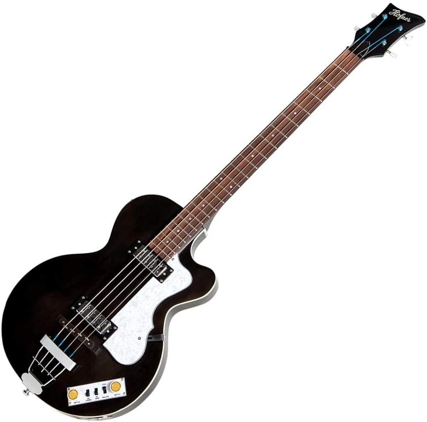 Ignition Pro Club 4 String Electric Bass Guitar Transparent Black