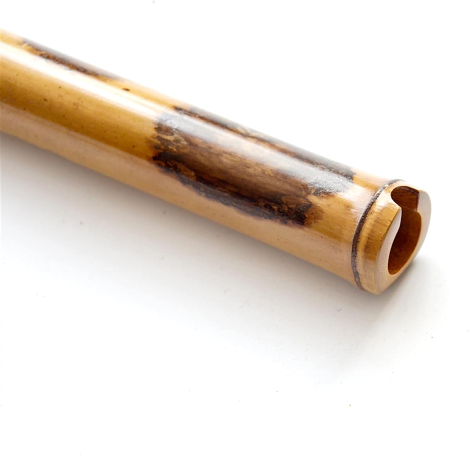 TSTS Chinese Bamboo Flute Professional Eight-Hole Bamboo Flute Natural Bamboo Striped Woodwind Instrument D E F G Key (Color : F)