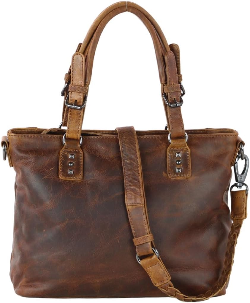 Lady Conceal Concealed Carry Purse for Women Bailey Satchel with Locking Concealment & Holster