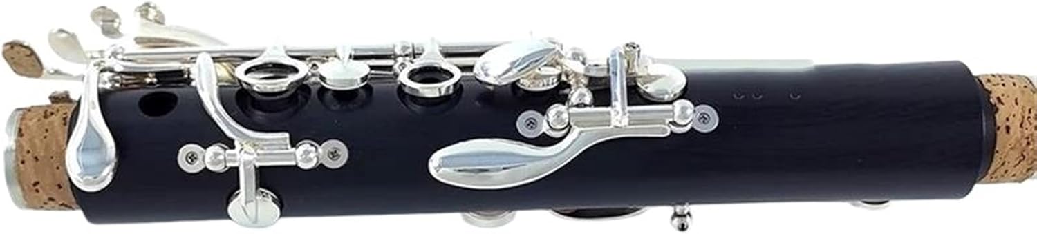 Clarinet Musical Instruments Clarinet Bb Wood Ebony Silver Plated 18 Keys Ebony Clarinet