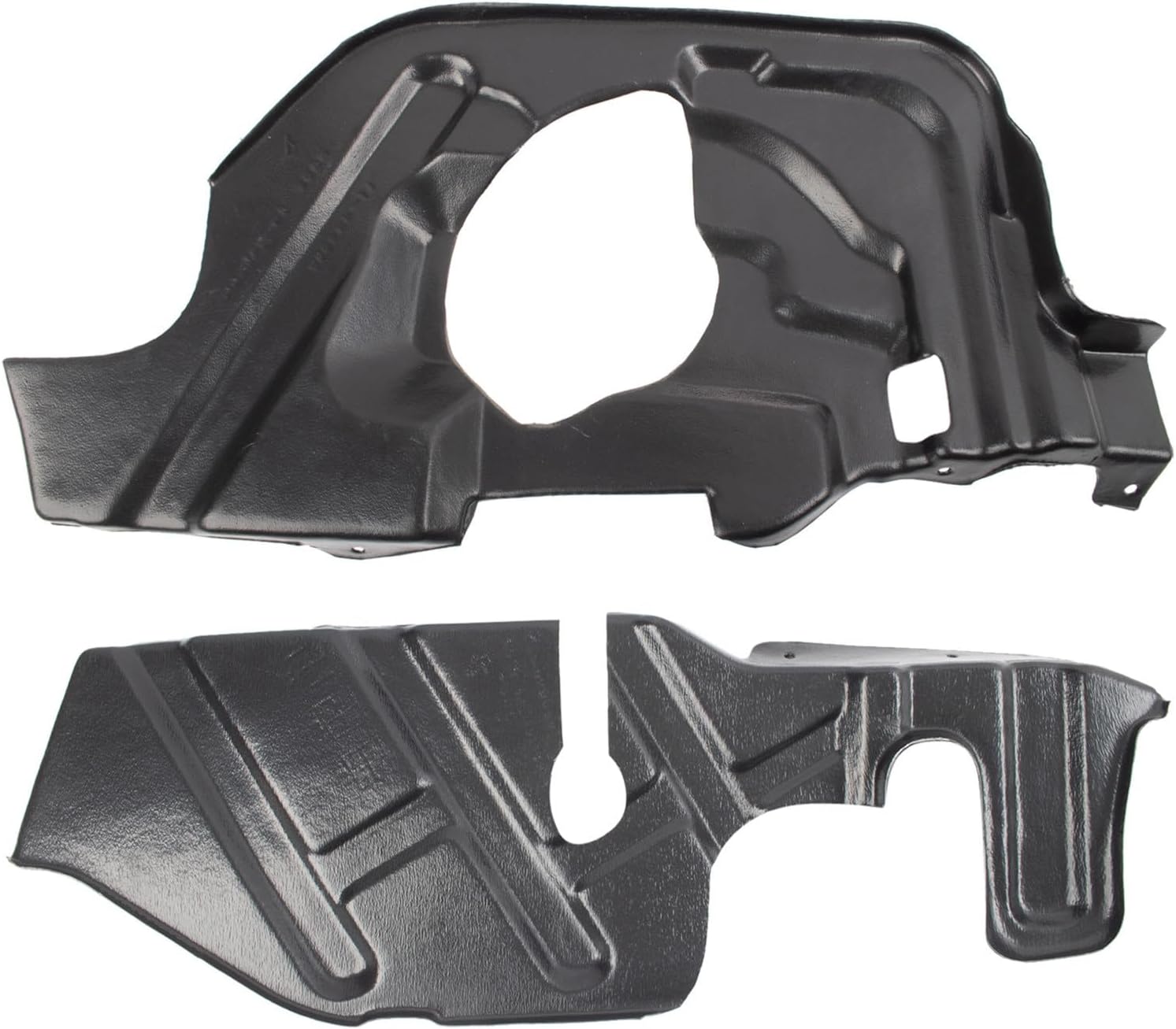 TRQ Engine Splash Shield Driver & Passenger Side HY1228138 HY1228139 Compatible with 2001-2006 Hyundai Santa Fe
