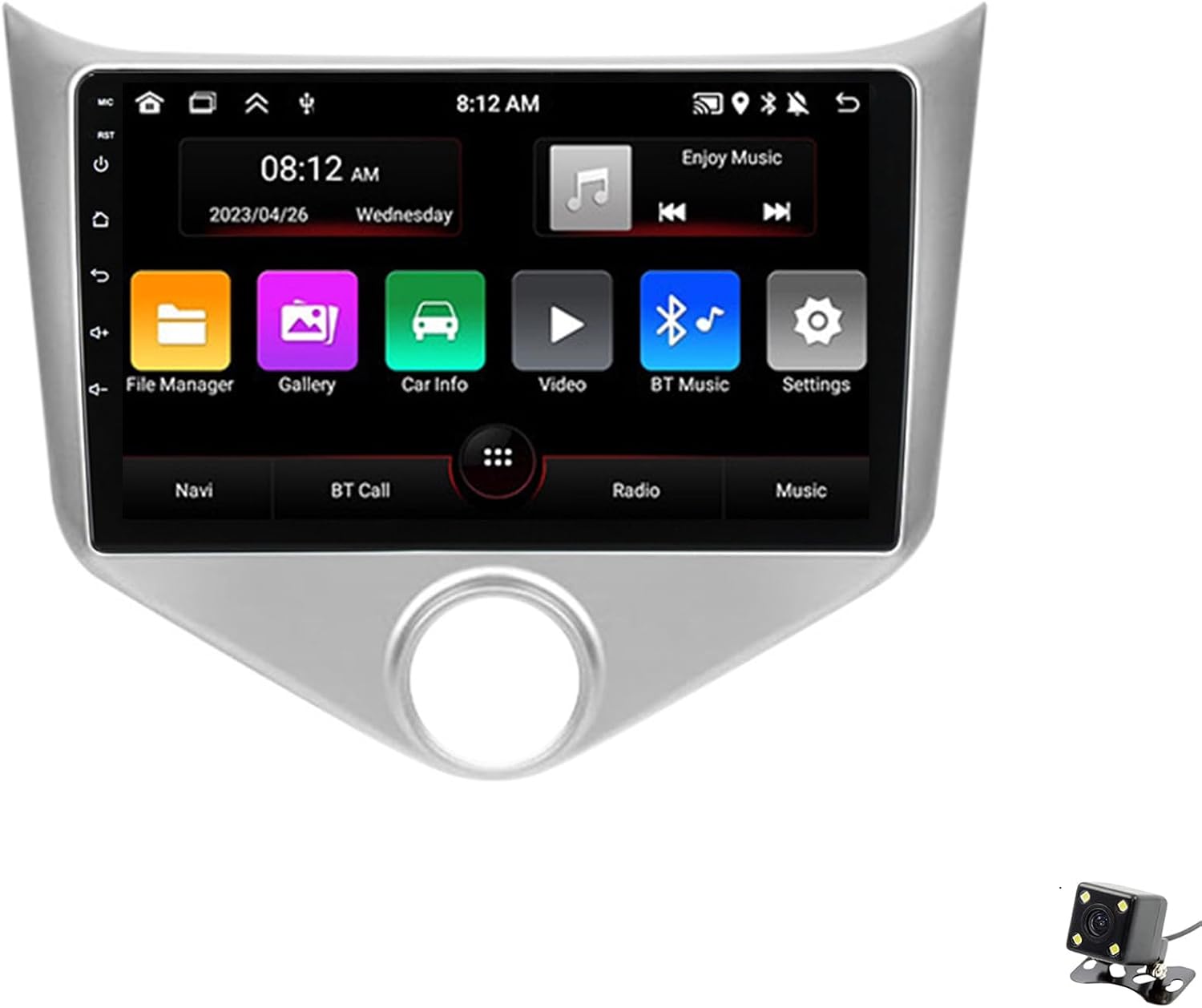 ADMLZQQ Double Din Car Stereo Multimedia with Bluetooth and 9