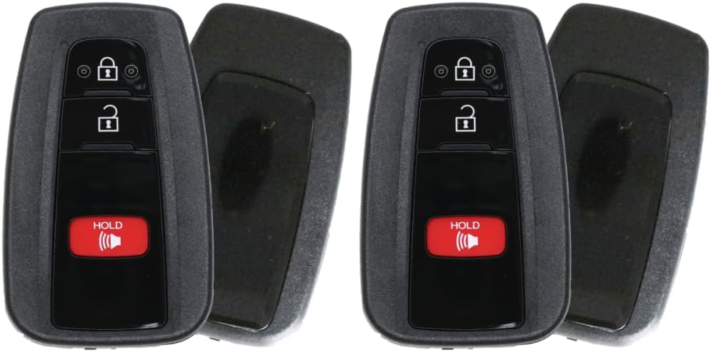 Replcament Smart Key Fob for Toyota C-HR 2020 FCC MOZBR1ET Part Number 89904-F4020 89904F4020 Pack of 2