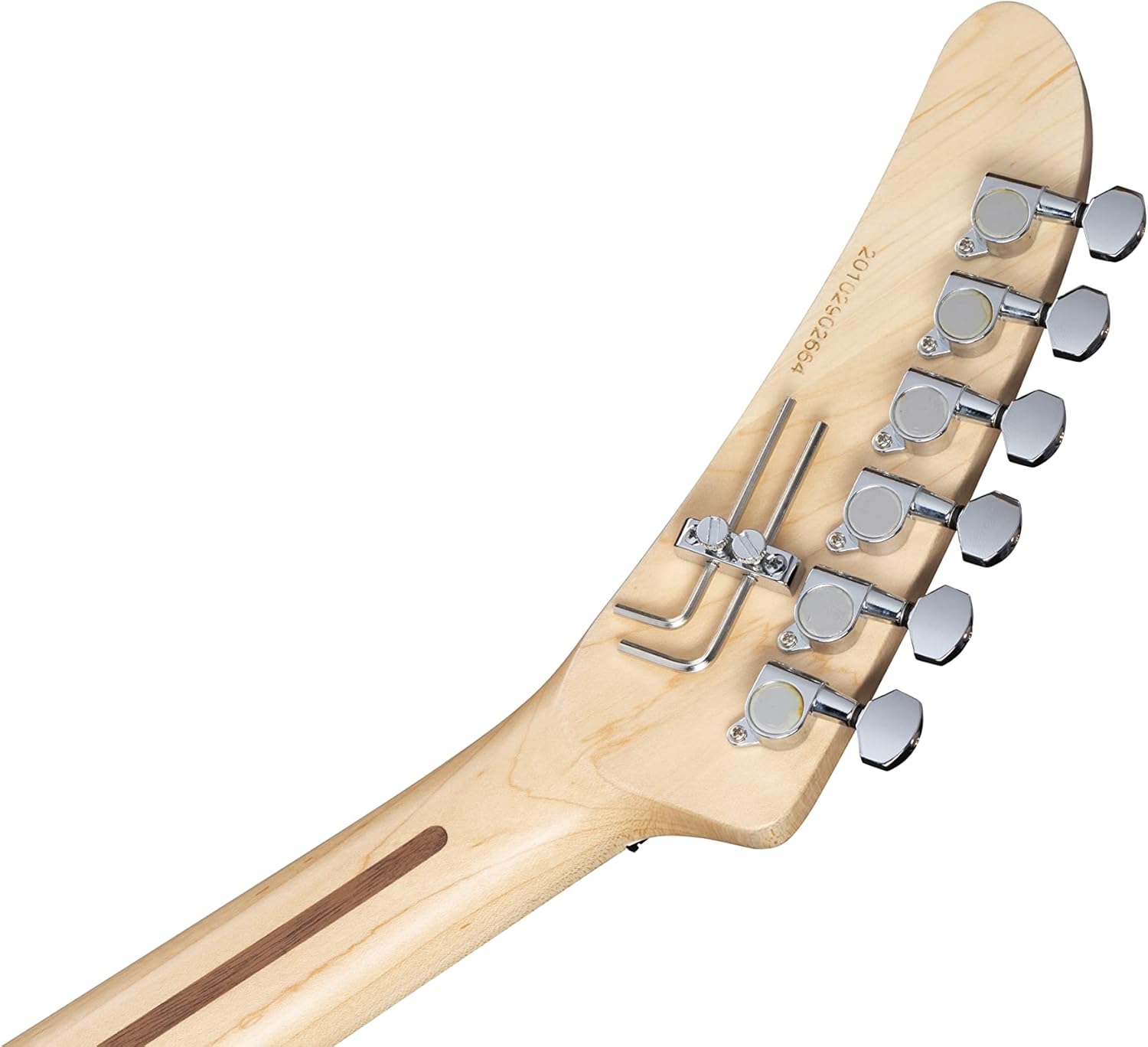 Kramer The 84 Custom Graphics The Illusionist EVH D-Tuna with Gig Bag, 3D Black/White Swirl