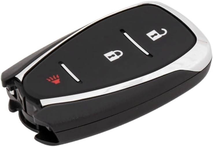 KarParts360 for Chevy Cruze 2017 2018 Keyless Entry Transmitter | Black | 5 Button | with Alarm System Remote Control