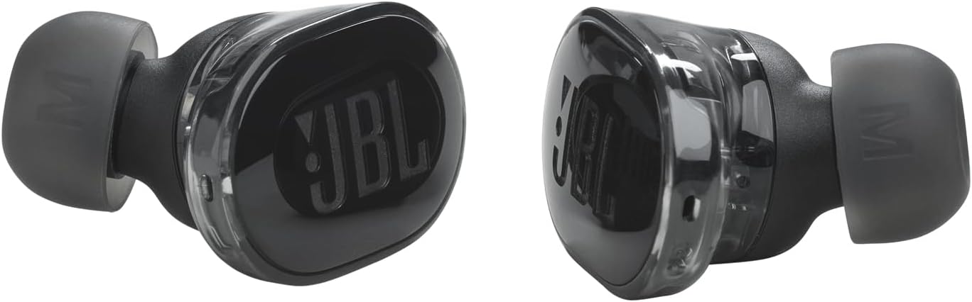 JBL Tune Buds - True Wireless with Active Noise Cancelling in-Ear Earbuds - Ghost Edition Black (Renewed)