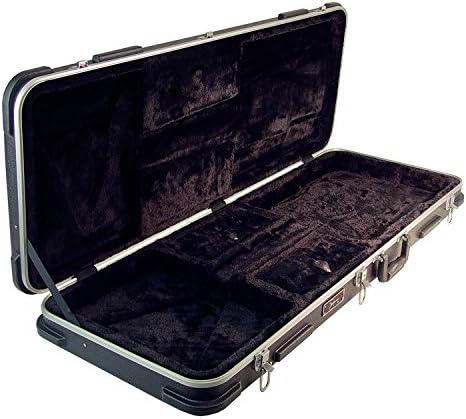 ProRockGear ABS Deluxe Rectangular Electric Bass Guitar Case