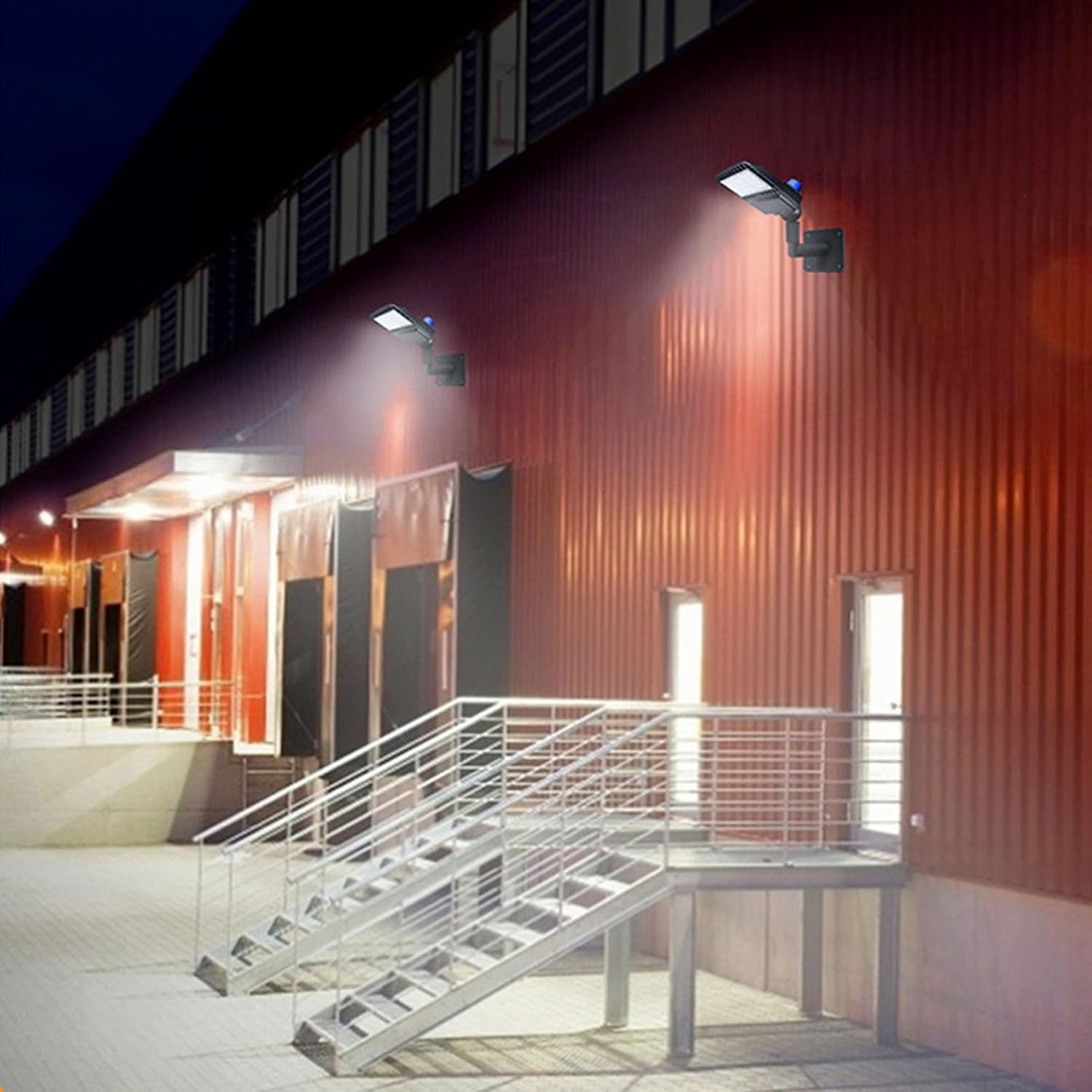 90 Degree Wall Mount Bracket for LED Parking Lot Light, 2.28 inches L Shape Bracket Slip Fitter Tenon Adapter, Lighting Mounting Pole for Outdoor Street Shoebox Area Lights