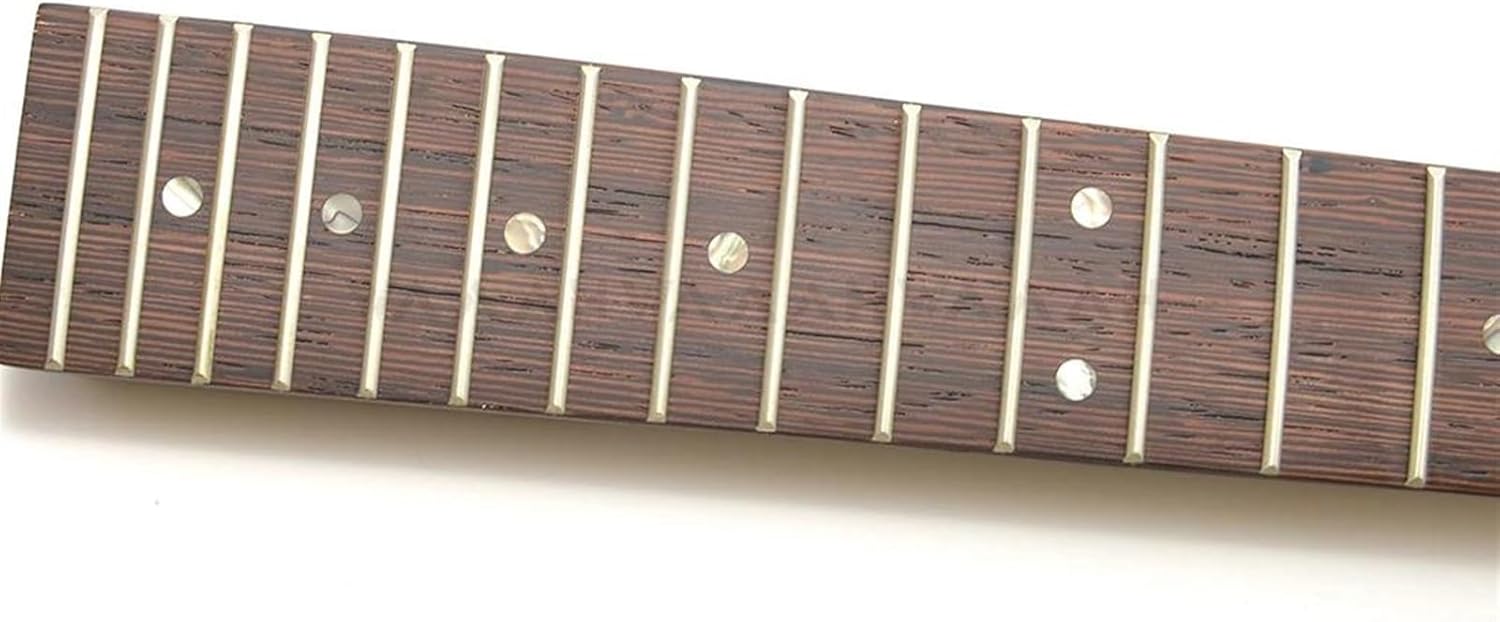 Replacement Guitar Neck 22 Frets Electric Guitar For TL Neck Black Wenge Wood Matte Finish Guitar Neck For 6 Strings Gutiar