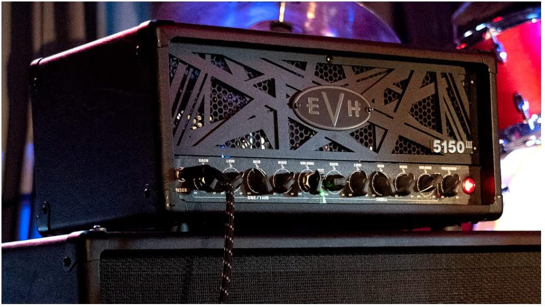 EVH 5150III 50S 6L6 50-watt Amplifier Head - Black Stealth