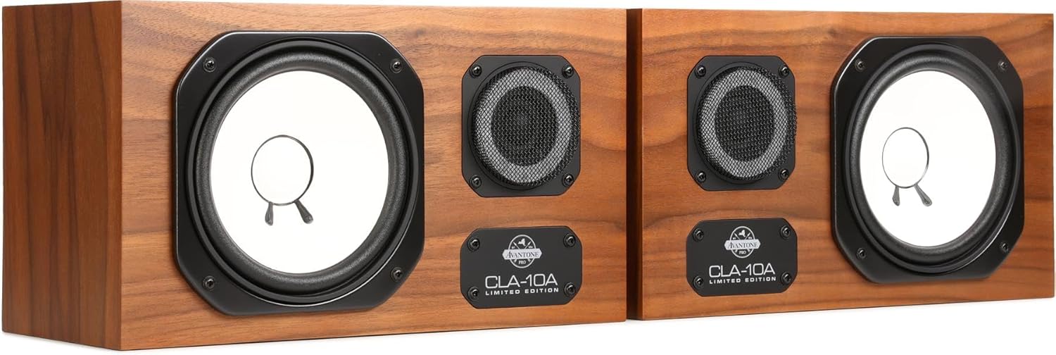 Avantone Pro CLA-10 Active Studio Monitors - Limited-Edition Dark Walnut