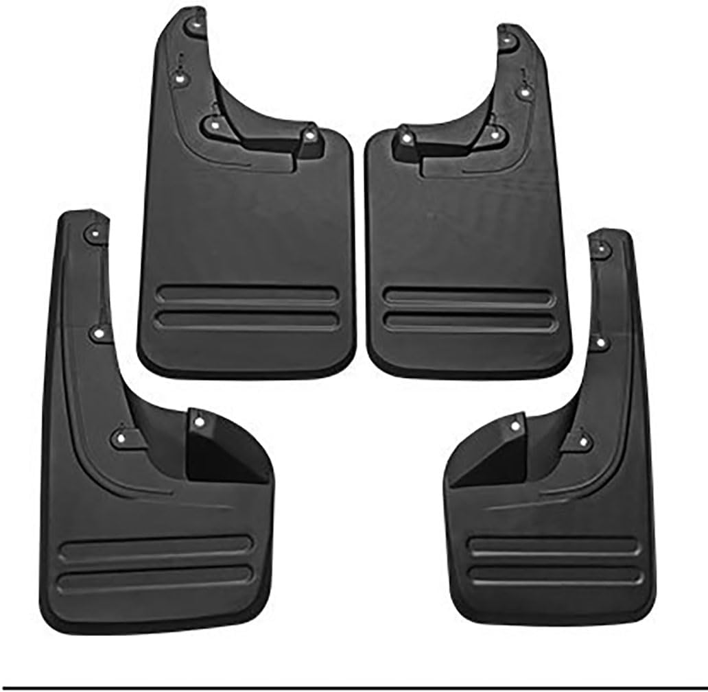 Car Mud Flaps Kit for Toyota Hilux VIGO 2012-2014 (4WD-Extended),4PC Front Rear Splash Guards Wear Resistant Easy Install Wings Automotive Accessories