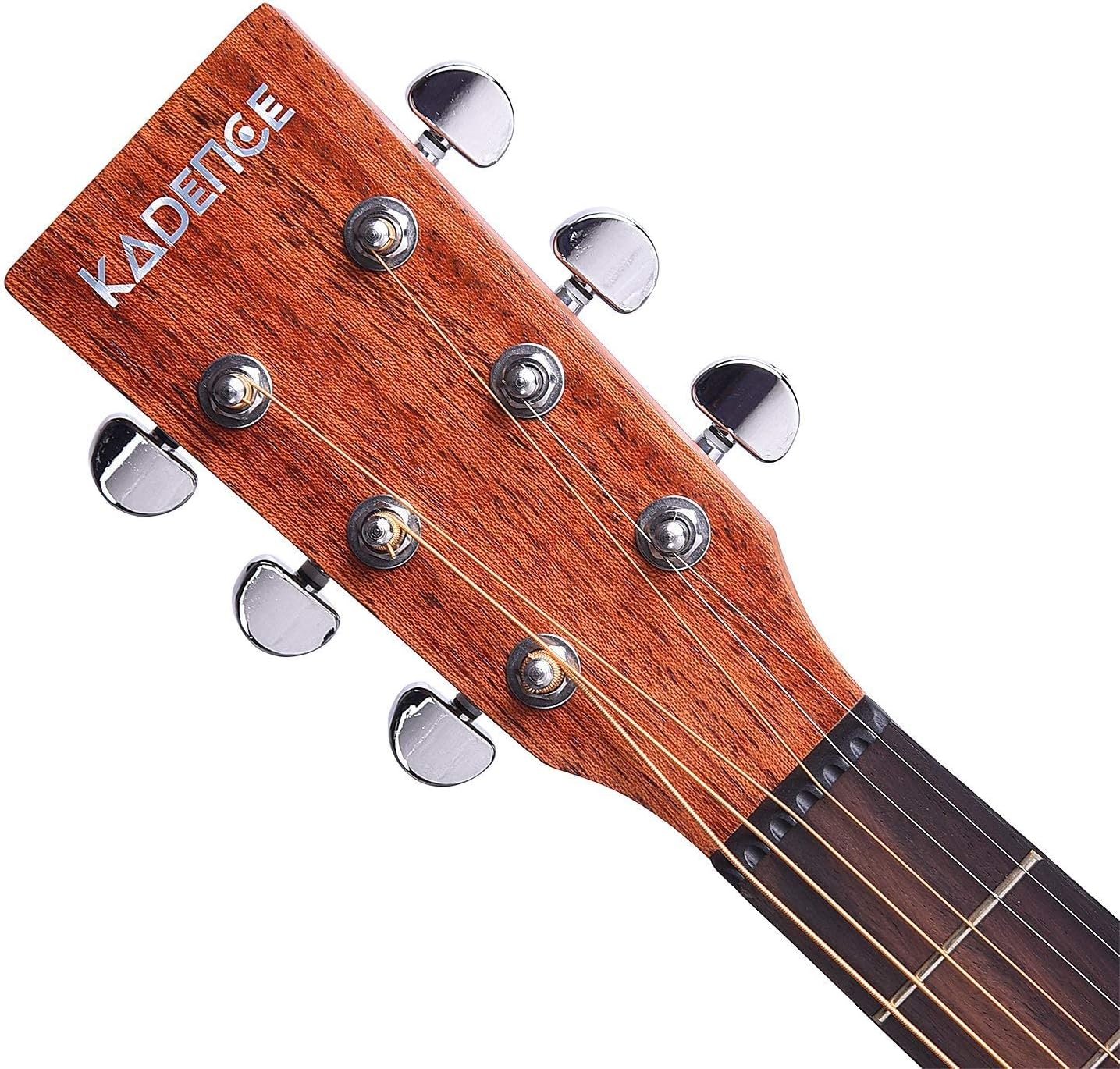 Kadence Acoustica Series Acoustic Electric Guitar - Electric Acoustic Guitar (Ash Wood) - Semi Acoustic Guitar with Pickup & Inbuilt Tuner - Electro Guitars for Beginners & Professionals