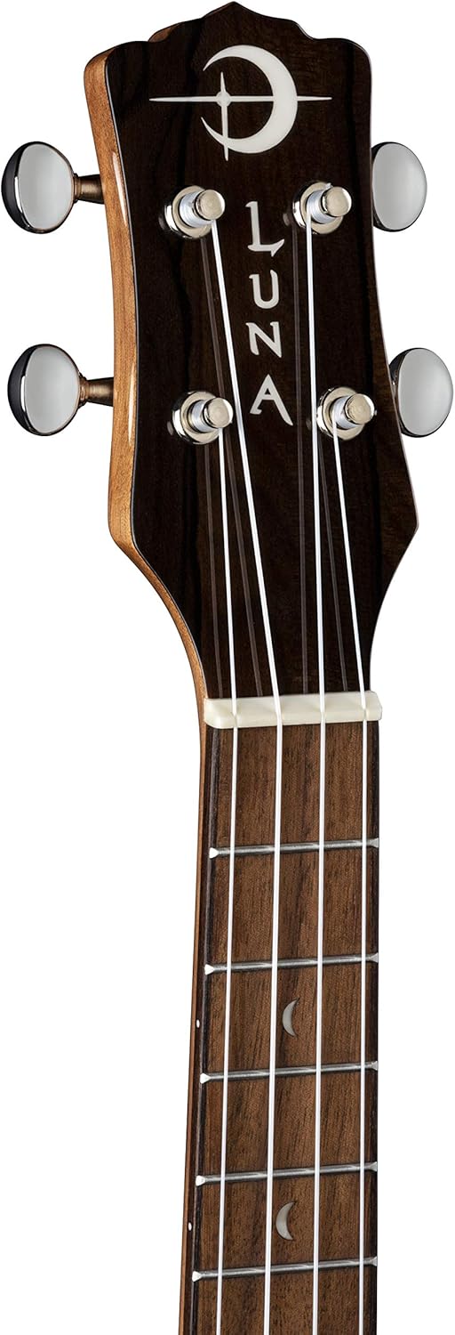 Luna Guitars Ziricote, 4-String Tenor Ukulele with Gigbag (UKE ZIRI T)