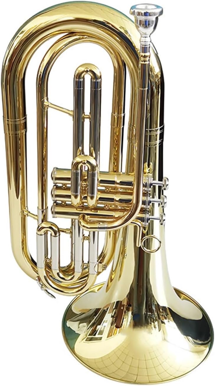 Bb Key Euphonium For Performance Or Practice A Professional Instrument Euphonium All-brass Instrument